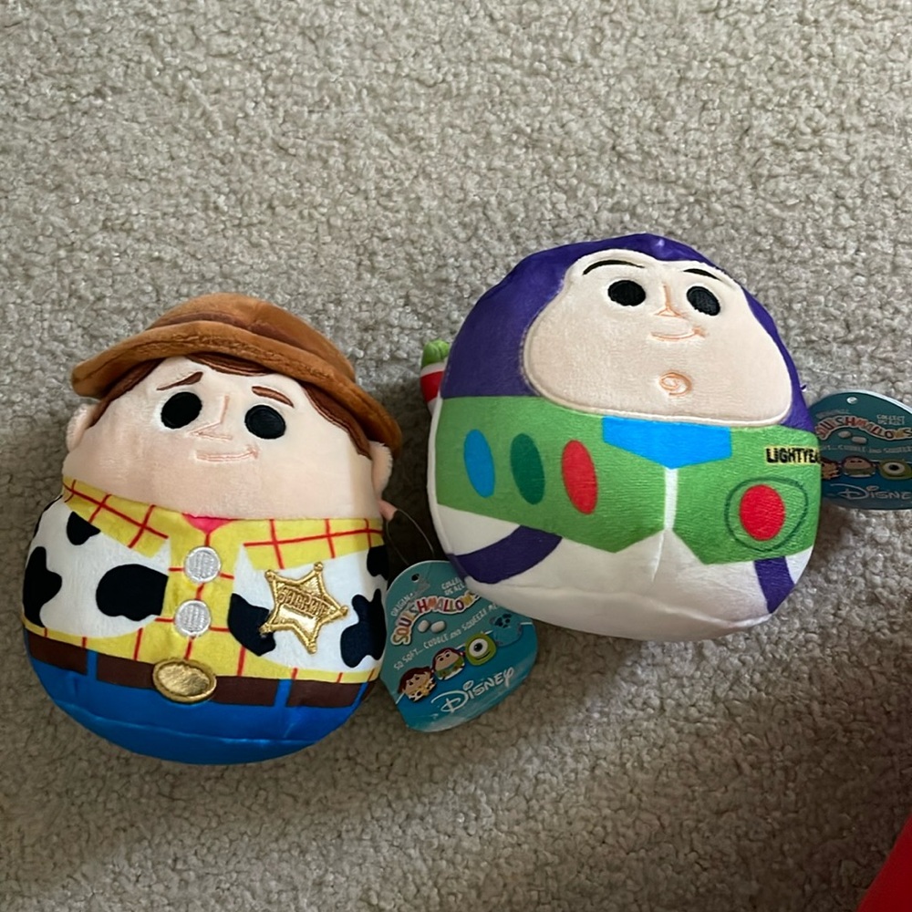 NWT 5” Toy Story squishmallows